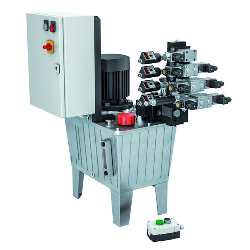 液压夹具液压动力单元 - D8.026 series - Römheld GmbH Friedrichshütte - 交流电动机 / 用于机床 / 固定式