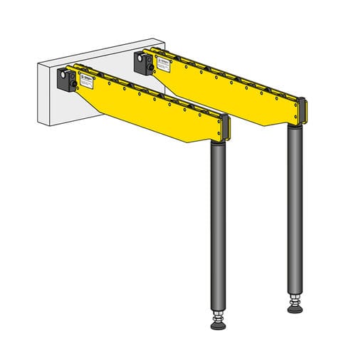 带可调节脚垫可拆卸延长支架 - 8.18351 series - Römheld GmbH Friedrichshütte - 用于冲压工具操作