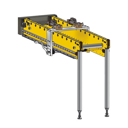带可调节脚垫可拆卸延长支架 - 8.18354 - Römheld GmbH Friedrichshütte - 用于冲压工具操作 / 手动