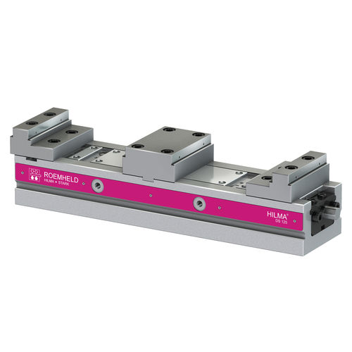 双重紧固夹钳 - WS3.3660H - Römheld GmbH Friedrichshütte - 用于机床 / 液压驱动