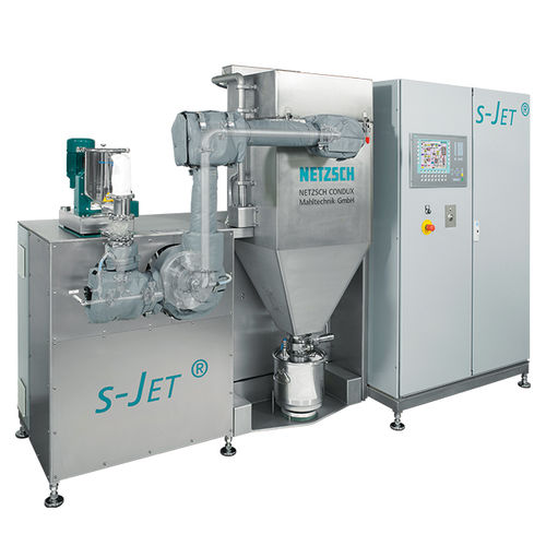 金属粉碎机 - s-Jet® 25 - NETZSCH Grinding & Dispersing - 用于陶瓷 / 蒸汽喷射 / 立式