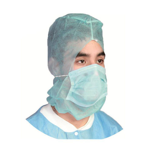 工作头罩 - WLC1008 - Hubei Wanli Protective Products Co., Ltd. - 短信 / 微孔织物 / 聚丙烯