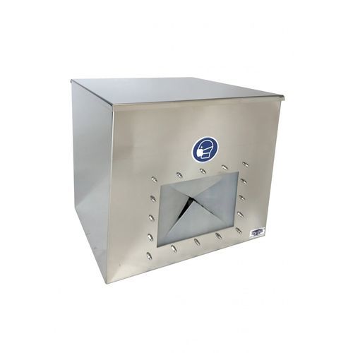 口罩用分配器 - 957422 - EPIBOX - 手动 / 不锈钢 / 壁挂