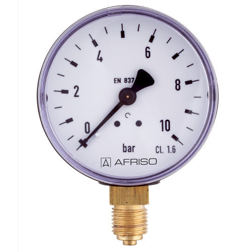 表盘压力计 - D1 - AFRISO-EURO-INDEX - 塑料 / 黄铜 / 波登管