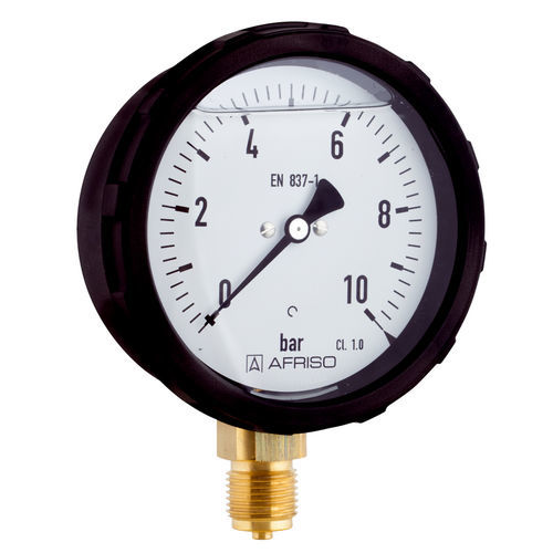 表盘压力计 - RF100GlySR D601 - AFRISO-EURO-INDEX - G 1/2 / 玻璃 / 塑料