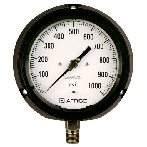 表盘压力计 - RF130PGGly D601 - AFRISO-EURO-INDEX - 玻璃 / 黄铜 / 不锈钢