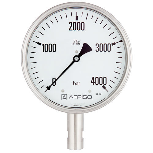 表盘压力计 - RF100HD D402 - AFRISO-EURO-INDEX - 不锈钢 / 波登管 / 工艺流程