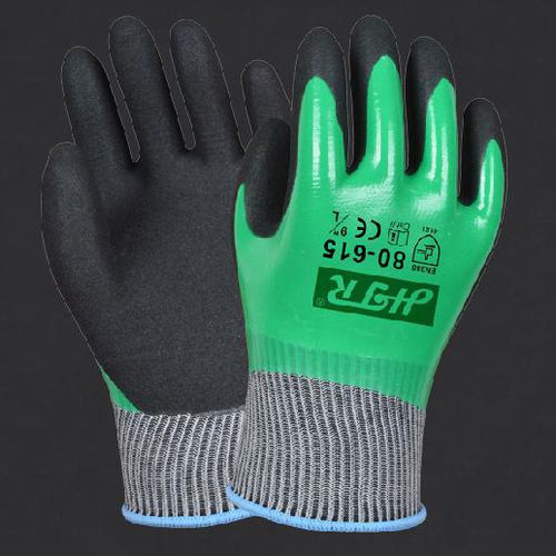 工作防护手套 - 80-615 - Shanghai Haitaier Protective Equipment Co., Ltd - 用于汽车工业 / 用于建筑工地 / 防油