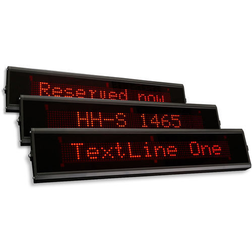 LED式显示屏 - TextLine One TL105-13.0R-A0-USB - Siebert Industrieelektronik GmbH - 字母数字 / 点阵 / 数字