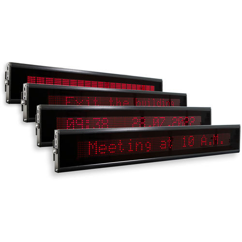 LED式显示屏 - TextLine One TL105-20.0R-A0-USB - Siebert Industrieelektronik GmbH - 字母数字 / 点阵 / 数字