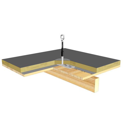 木材防坠落锚定装置 - ASP EV 7 - ST QUADRAT Fall Protection SA