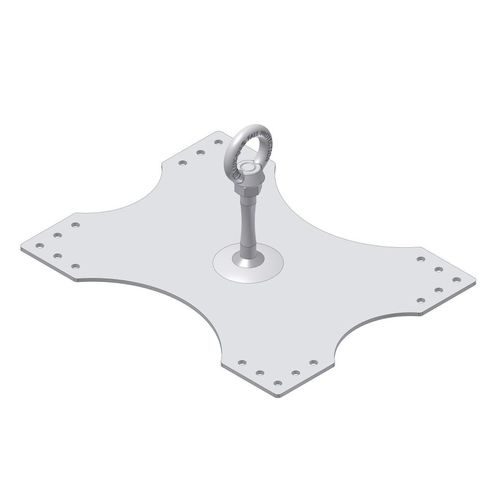 不锈钢防坠落锚定装置 - RVT - ST QUADRAT Fall Protection SA - 用于钢材 / 用于屋顶