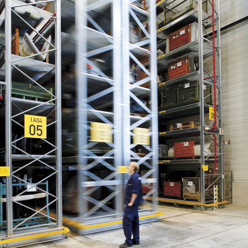 存储仓库货架 - MOVO Mobile Racking - Dexion - 移动式 / 重载 / 货盘