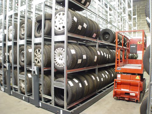 存储仓库货架 - HI280 Shelving System - Mobile - Dexion - 移动式 / 紧凑型 / 中等负荷