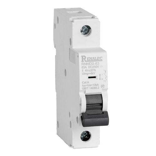弹簧操动断路器 - RNMD2-63-MCB - WENZHOU RENA ELECTRIC CO.,LTD - 直流 / 模块化 / 单极