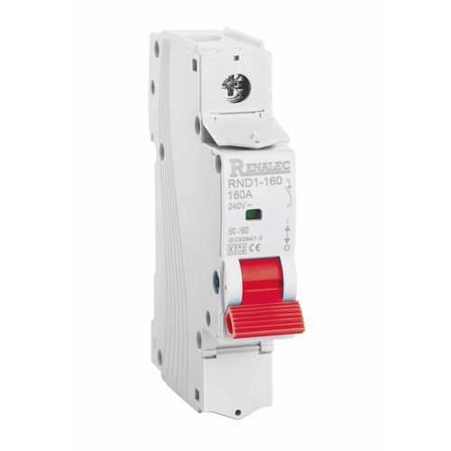 手动隔离开关 - RND1-160 - WENZHOU RENA ELECTRIC CO.,LTD - 低电压 / 单极 / 4极