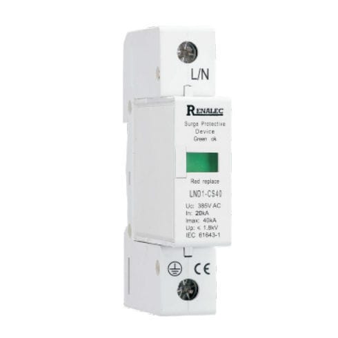 2极避雷器 - LND1 - WENZHOU RENA ELECTRIC CO.,LTD - 4极 / 3极 / DIN导轨