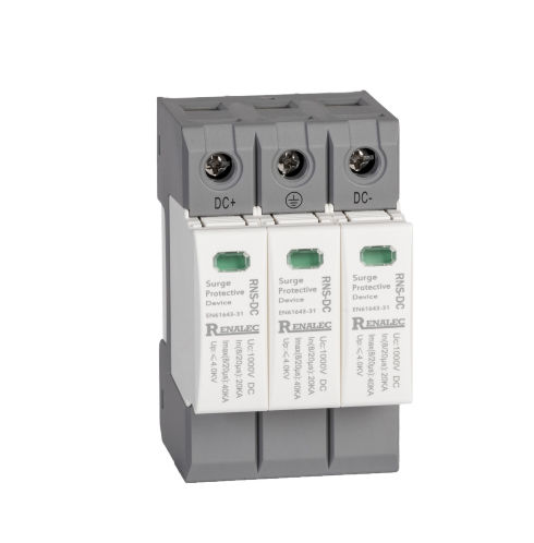 II级避雷器 - SPD - WENZHOU RENA ELECTRIC CO.,LTD - 用于供电系统 / 2极 / 3极