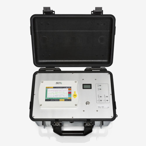 空气流量数据记录器 - S551 - SUTO iTEC GmbH - 屏幕式 / 电池动力 / 多通路