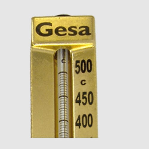 气体膨胀式温度计 - C0101 series - GESA TERMOMETROS - 表盘 / 工业 / 用于高温