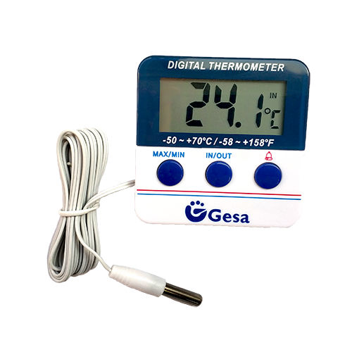 探头温度计 - 810-211 GE series - GESA TERMOMETROS - LCD显示 / 工业 / 用于工业冷却
