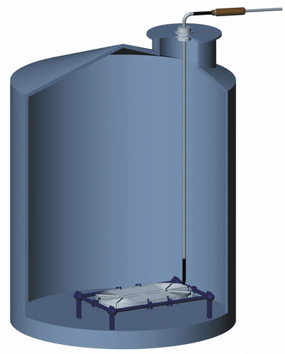 扁平浸入式加热器 - Galvatherm® - hors gel - Galvatek