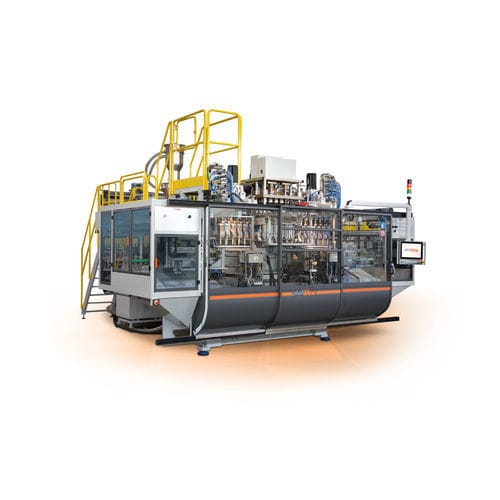 挤出吹塑机 - PB15E series - Plastiblow - 瓶子 / 用于容器 / 双工作站