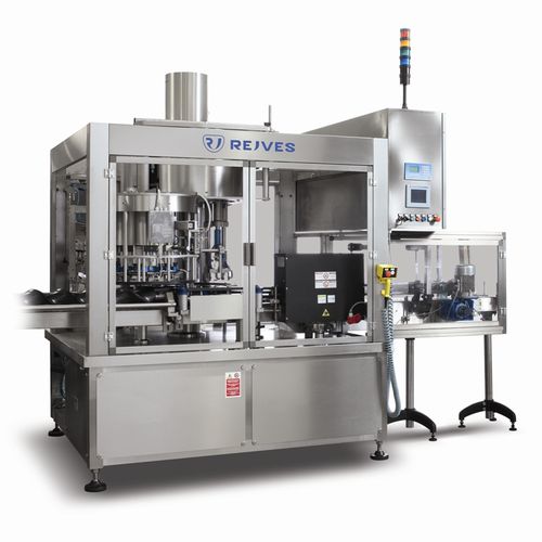 电子控制封盖机 - MRT.DS/540-8/EL - Rejves Machinery S.r.l - 挠性 / PLC控制 / 用于软管