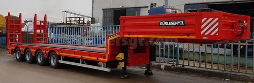 托盘半挂车 - Gt Semi Trailers - 低车架 / 4车轴 / 牵引式