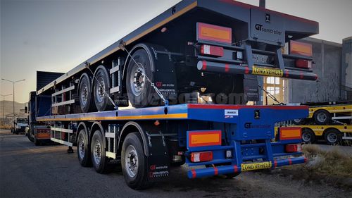 托盘半挂车 - Gt Semi Trailers - 用于货物 / 3车轴 / 4车轴