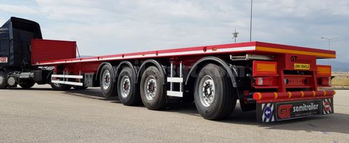 托盘半挂车 - Gt Semi Trailers - 用于货物 / 3车轴 / 4车轴
