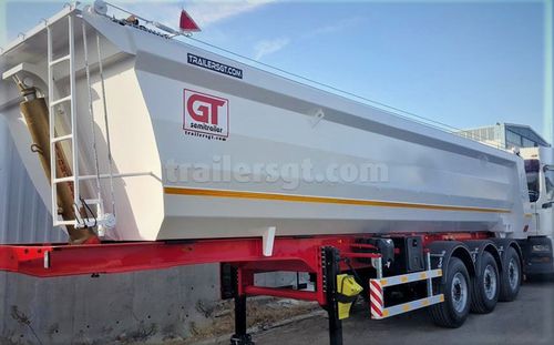 翻斗半挂车 - Gt Semi Trailers - 用于沙子 / 工地 / 3车轴