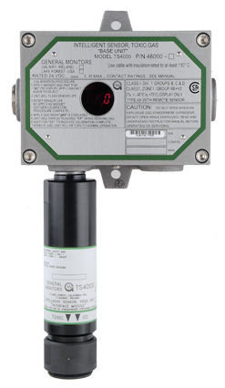 有毒气体变送器 - ATEX, CSA, CE, SIL 2 | TS4000H - General Monitors - 电气化学 / 多用途