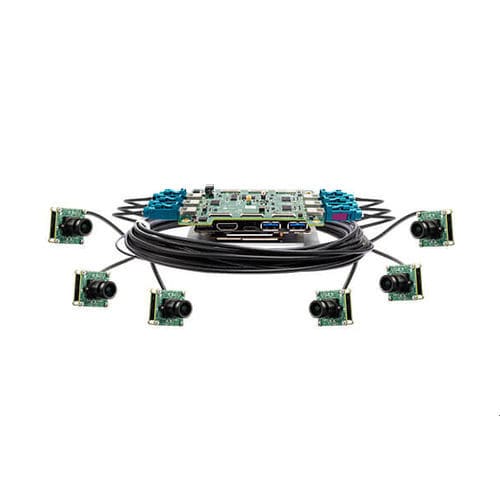 数字摄像机 - NileCAM210_CUQRB5 - e-con Systems - 用于机器视觉 / 用于机器人 / 探测