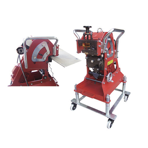 电动磨边机 - CHP series - Shanghai Huawei Welding & Cutting Machine Co., Ltd. - 手提式 / 移动式 / 用于金属薄板