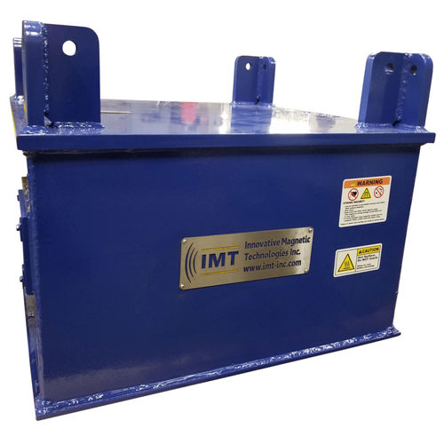 金属分离器 - Innovative Magnetic Technologies Inc. - 电磁 / 工艺流程 / 悬挂式
