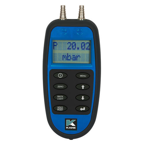 差动压力计 - KANE3500 - Kane International - 数字 / 用于气体 / 温度补偿