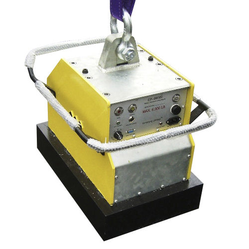 电控电永磁起重器 - EPB-6000 - Armstrong Magnetics Inc. - 用于板钢/钢卷 / 紧凑型 / 电池