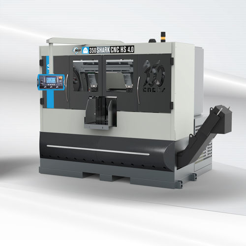 固定锯床 - SHARK 350 CNC HS 4.0 - MEP - 带式 / 卧式 / 用于金属