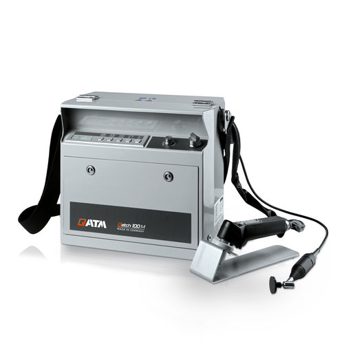 电解手持抛光机 - QETCH 100 M - QATM - 全自动 / 手提式 / 用于抛光操作
