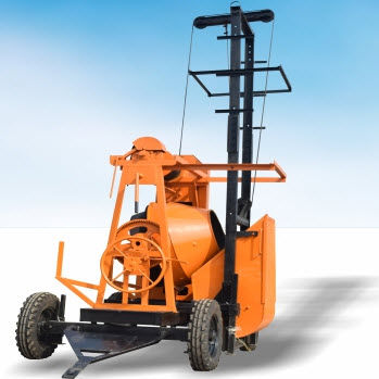 柴油机混凝土搅拌机 - SAFARI 1000 MCL - Safari Construction Equipments Private Limited - 移动式