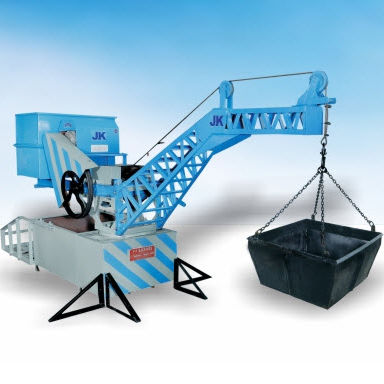 固定式起重机 - JKMINI series - Safari Construction Equipments Private Limited - 动臂式 / 用于建筑 / 提升