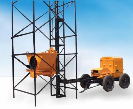 电动提升设备 - SAFARI series - Safari Construction Equipments Private Limited - 柴油机 / 移动式 / 用于建筑工程