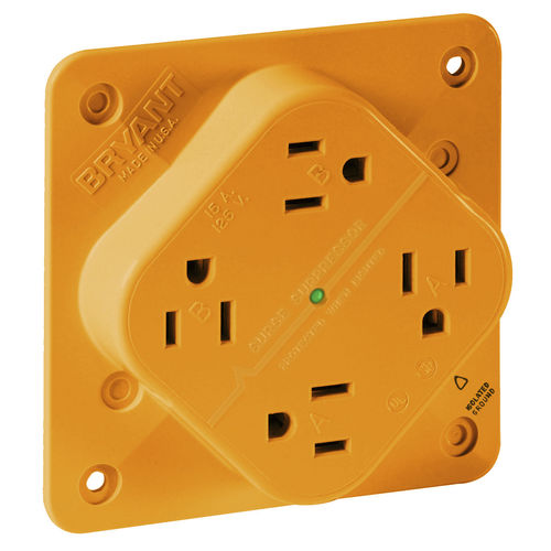 壁挂插座 - 1254IGO - Bryant - 2极 / 工业 / RoHS指令