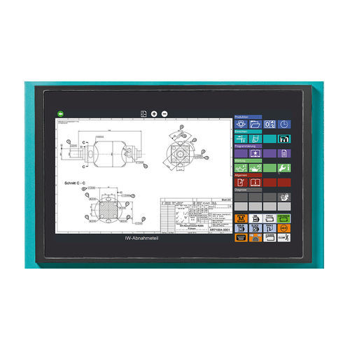 车床CNC控制装置 - iXpanel - INDEX FRANCE - 用于铣床 / 加工中心 / 触摸屏