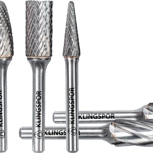 球头铣刀 - HF series - KLINGSPOR - 圆鼻 / 整体硬质合金 / 精加工