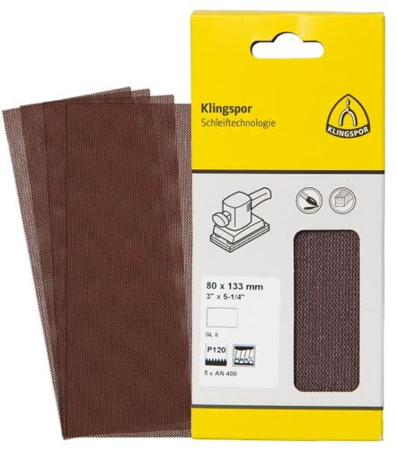 氧化铝砂带 - AN 400 - KLINGSPOR - 聚酯 / 树脂 / 用于油漆