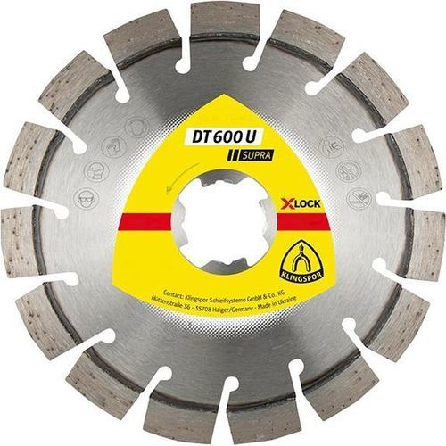 金属切削盘 - DT600U - KLINGSPOR - 用于角磨机