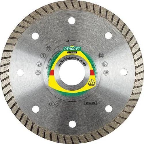 金属切削盘 - DT900FT - KLINGSPOR - 用于角磨机 / 用于便携式机器