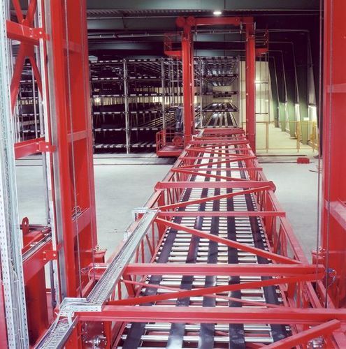 蜂窝状自动存储系统 - CTI Systems S.à r.l. - 卧式 / 长料 / 用于铝制型材